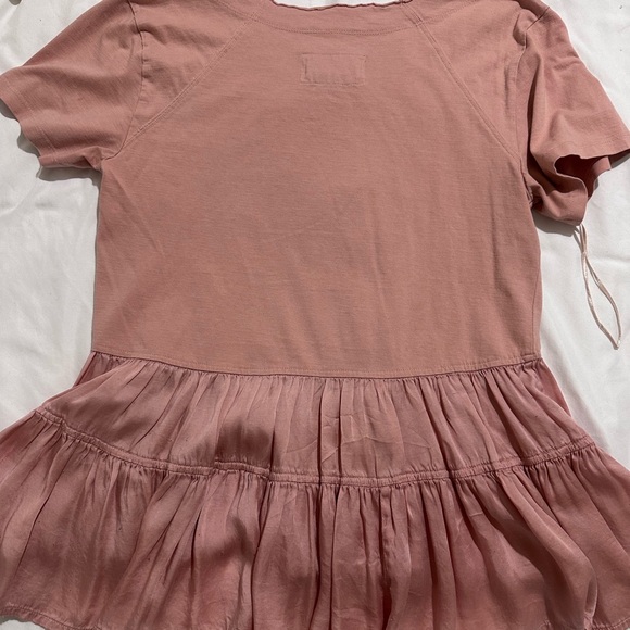 Women's Blush Peplum Top - Picture 2 of 4